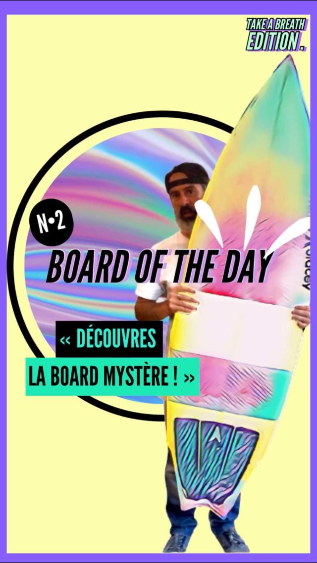 🎙 BOARD OF THE DAY #2 

Après la « Mystery Machine » , le van hyppie de scoubidou, qui a bercée notre enfance, « la mystery board » .. 
Ce nouveau board of the day, est l’occasion de te faire découvrir une board atypique et rare . 
INDICE : elle a appartenu à un des meilleurs goofy de son temps ! 

On t’en a trop dit ! 
Aller fonces percer le mystère ! 🙊

👉À dimanche prochain pour un nouvel épisode ! 

♥ Si tu aimes nos vidéos techniques parcequ’elles t’enrichissent n’hésites pas a nous repartager pour soutenir le projet ! 

💬 Poses tes questions en commentaire ! 

#boardoftheday #surfporn #boardporn #surfvideo #media #surfculture #surfmagazine #frenchmagazine #vlog #surfshop #surflife #passionsport #shortboard #surfworld #takeabreathedition #customindshop //